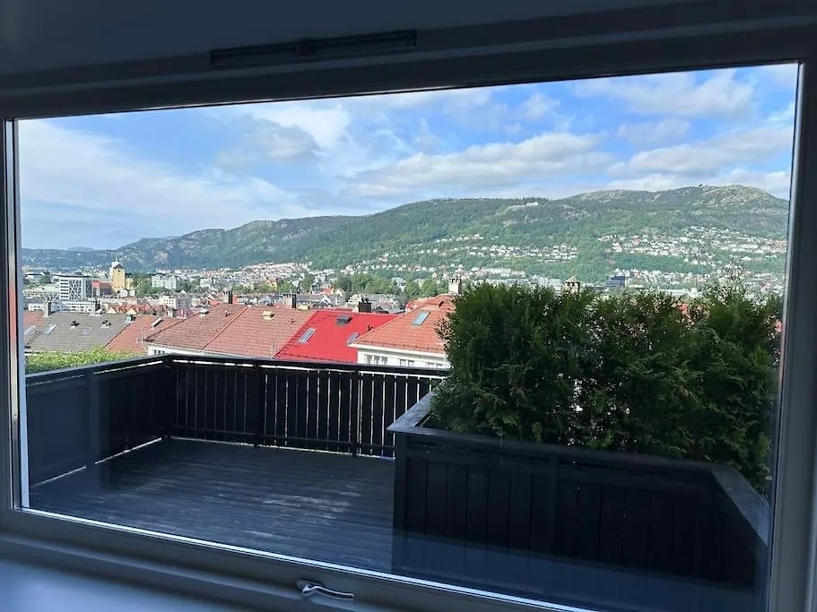 Walking Distance To City Center With Private Parking Bergen Apartament